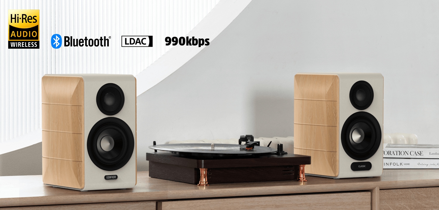 Boxe EDIFIER S880DB MKII, 2.0, 88W, Bluetooth, alb-maro